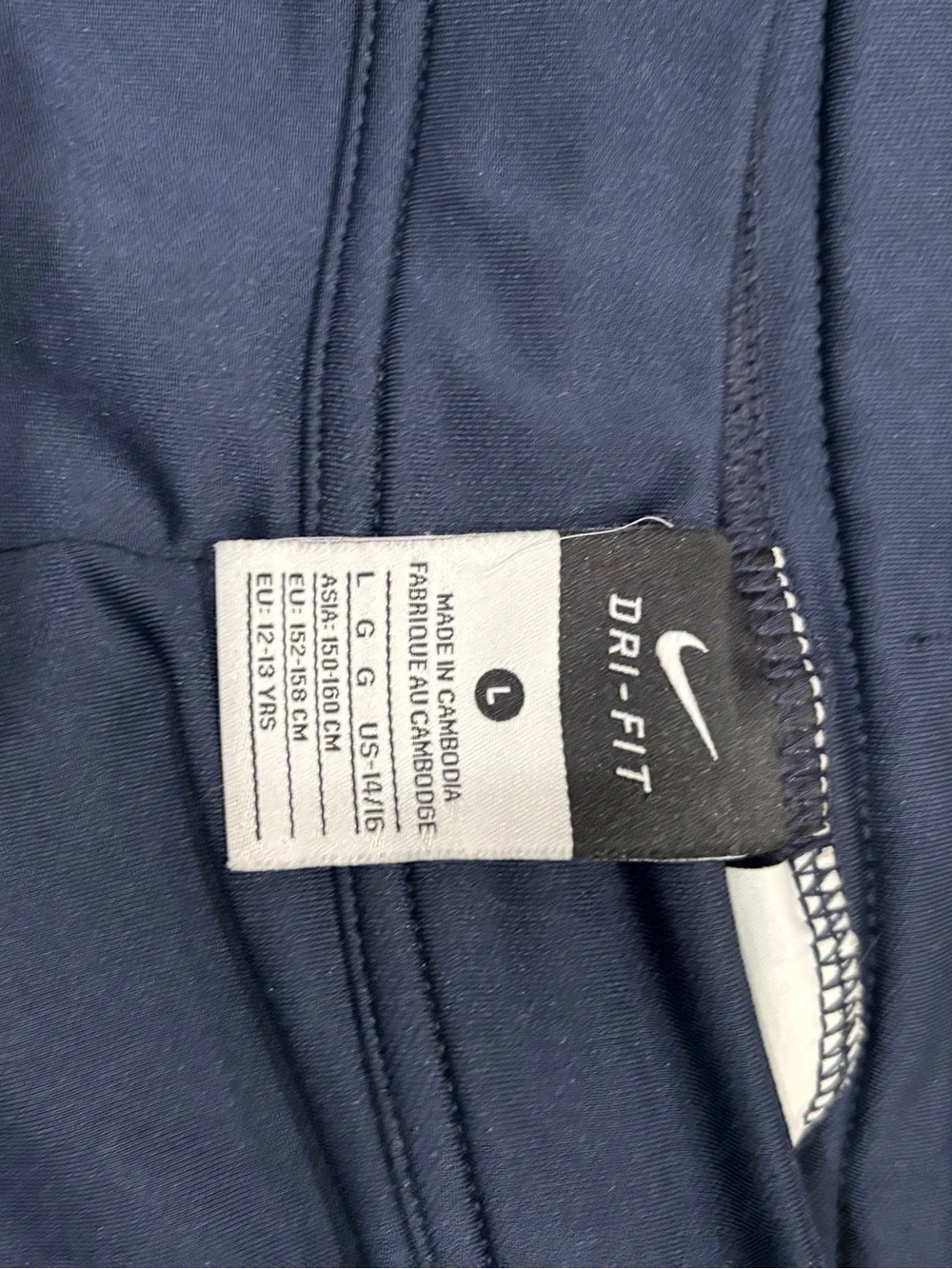 Nike Men's Dark Blue Athletic Joggers
